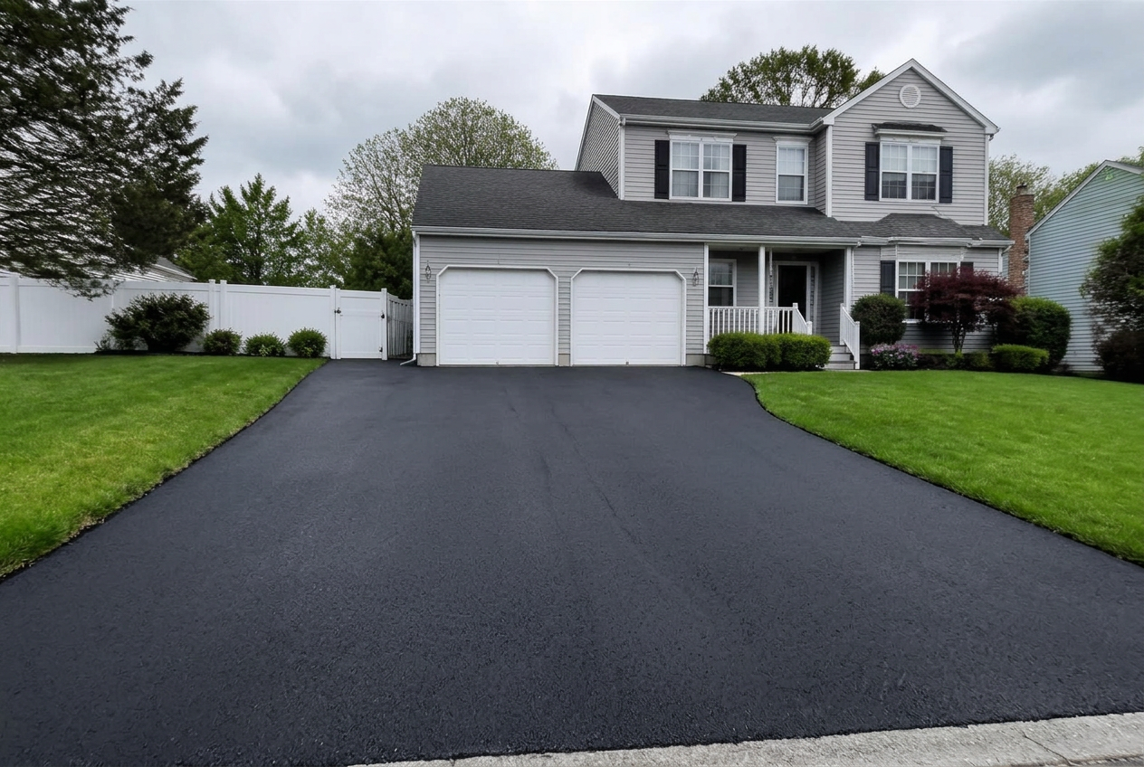 Finished Driveway — asphalt driveway by GDL Exterior Solutions